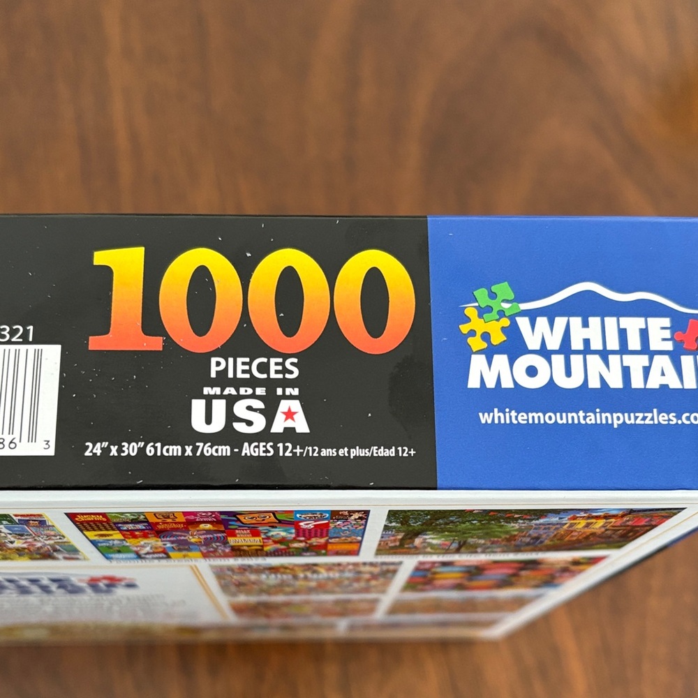 White Mountain Halloween Season 1000-Piece Puzzle - Picture 2 of 9